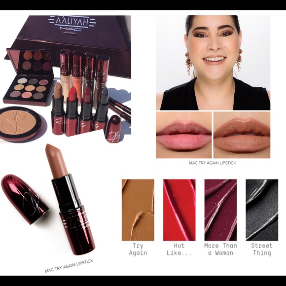 💖HP💖 MAC Cosmetics Aaliyah Try Again Lipstick - Picture 3 of 5